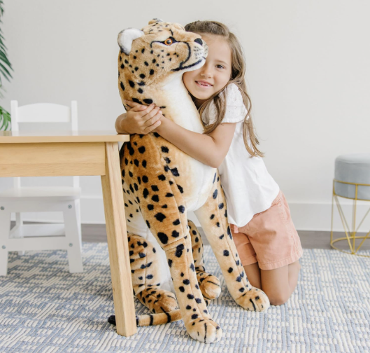 Toy Zilla Giant Cheetah Stuffed Animal