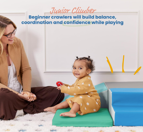 Toy Zilla Junior Little Corner Climber Beginner Playset