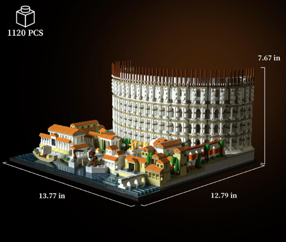 Toy Zilla Architecture The Roman Colosseum Building Sets